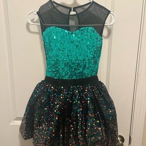 Dance Costume Girls Sparkle MC